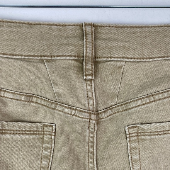 R Jeans The Curvy Super High Rise Jeans Tan Colour 36 Petites - Picture 3 of 10